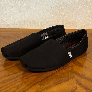 BOBS from Skechers Black Loafers Slip-Ons Size 7.5